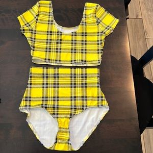 BlackMilk Clothing Tartan grunge nana suit Medium NWOT